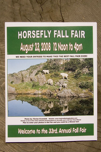 Horsefly Fall Fair 2008
